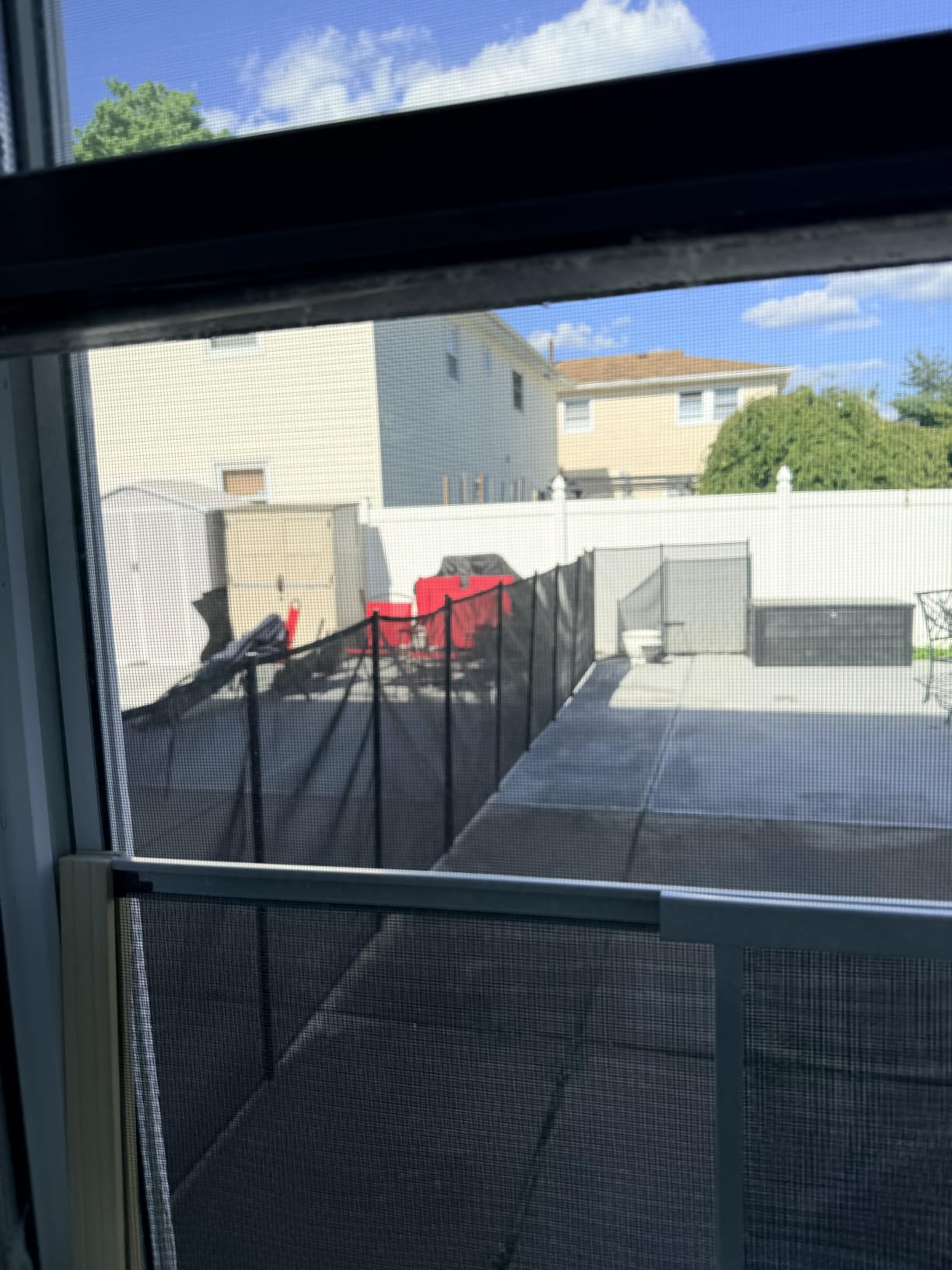 VINGLI Pool Fence 4Ft x108Ft, Swimming Safety Fencing for Inground Pools customer photo 2