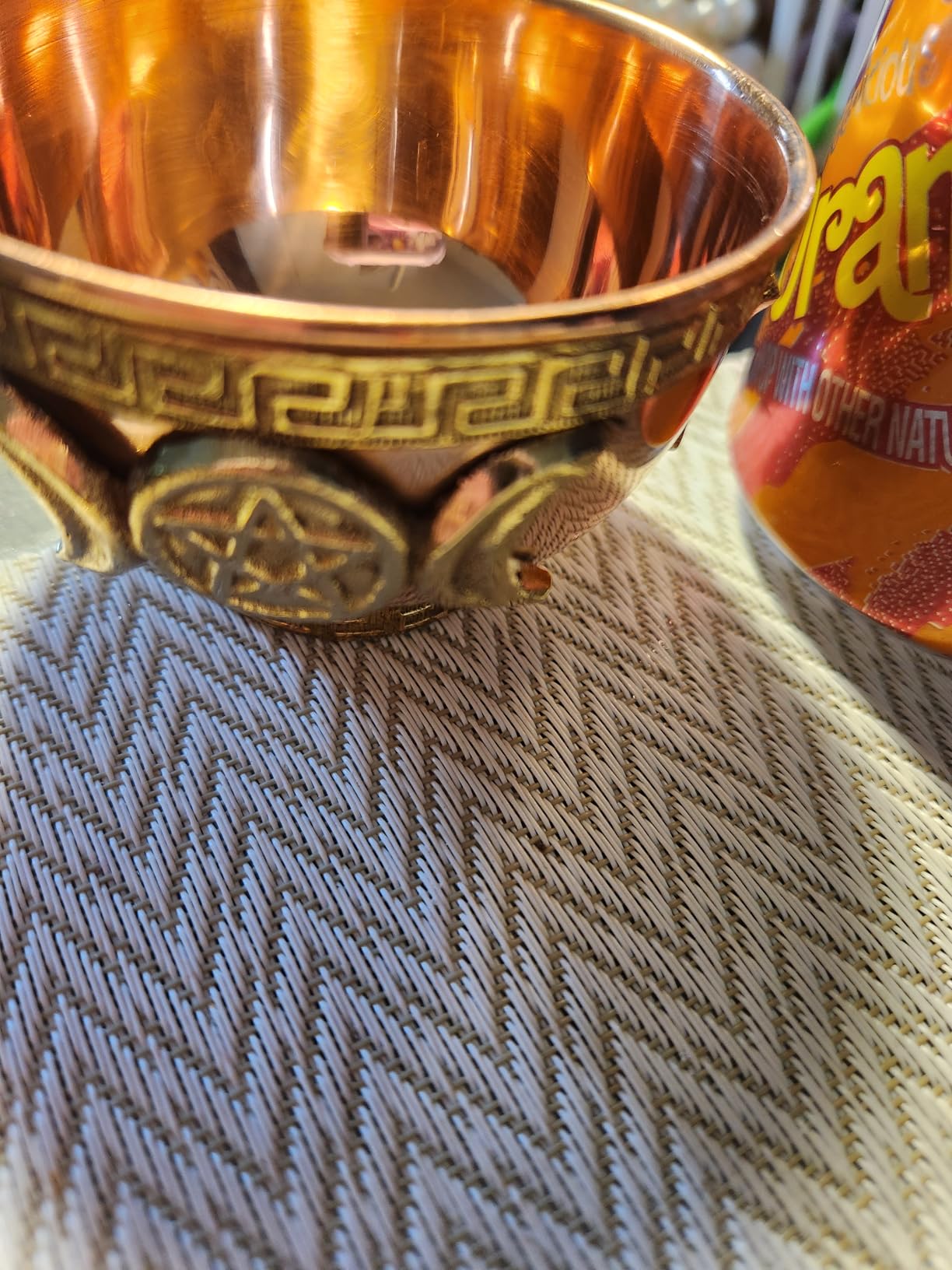 Tree of Life Copper Offering Bowl 3