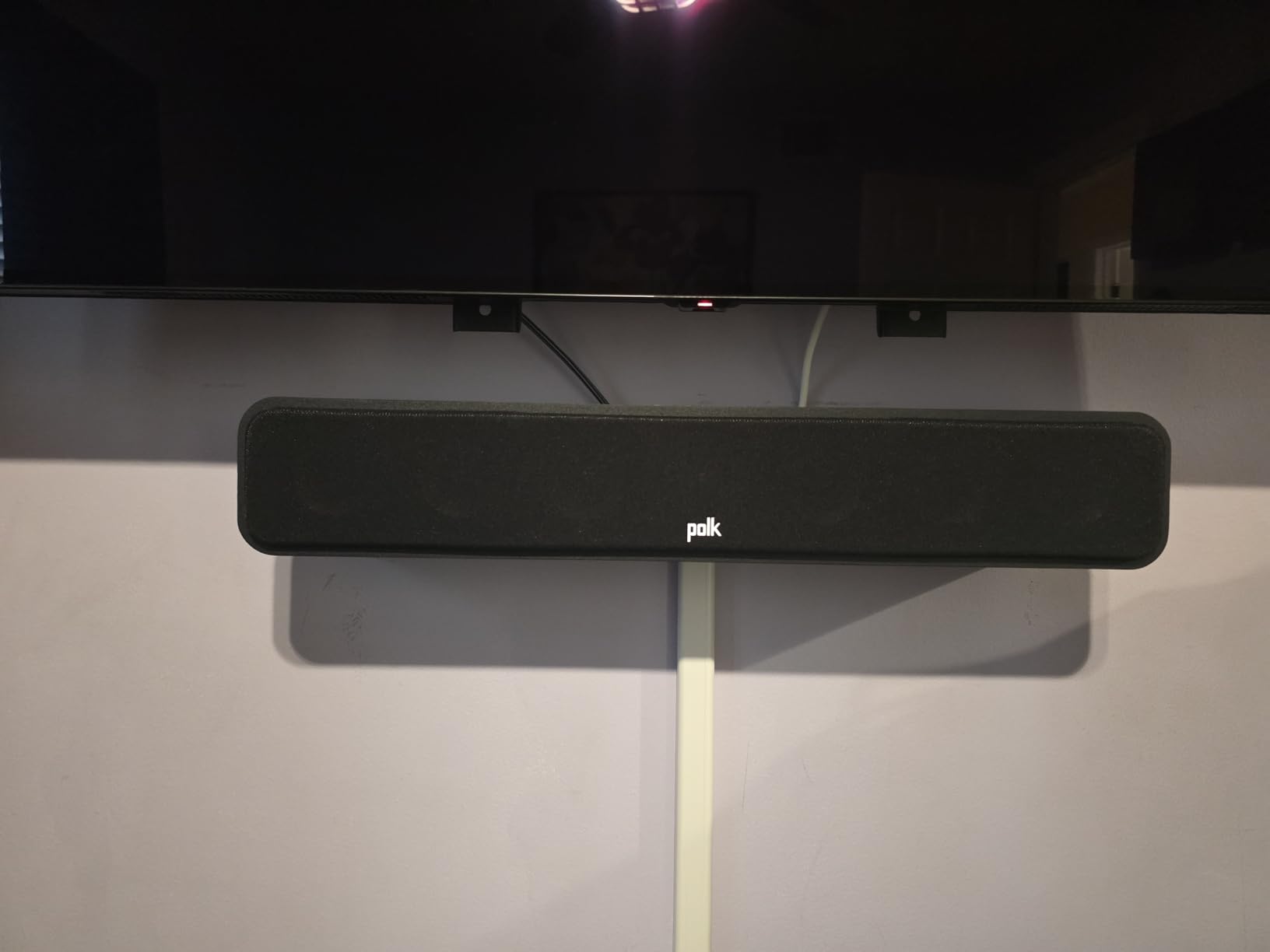 Polk Audio Signature Elite ES35 Slim Center Channel Speaker, Stunning Black | Hi-Res Audio Certified, Dolby Atmos & DTS:X Compatible, 1