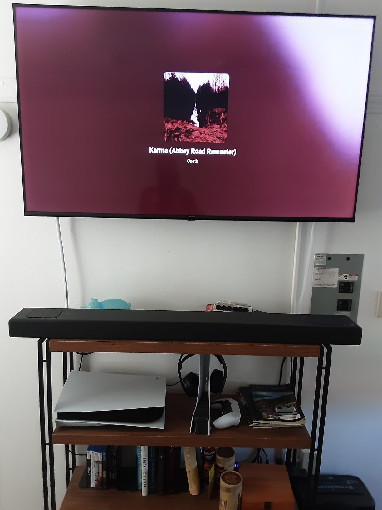 Sony HT-A5000 5.1.2ch Dolby Atmos Sound Bar Surround Sound Home Theater with DTS:X and 360 Spatial Sound Mapping, works with Alexa and Google Assistant,Black customer photo 2