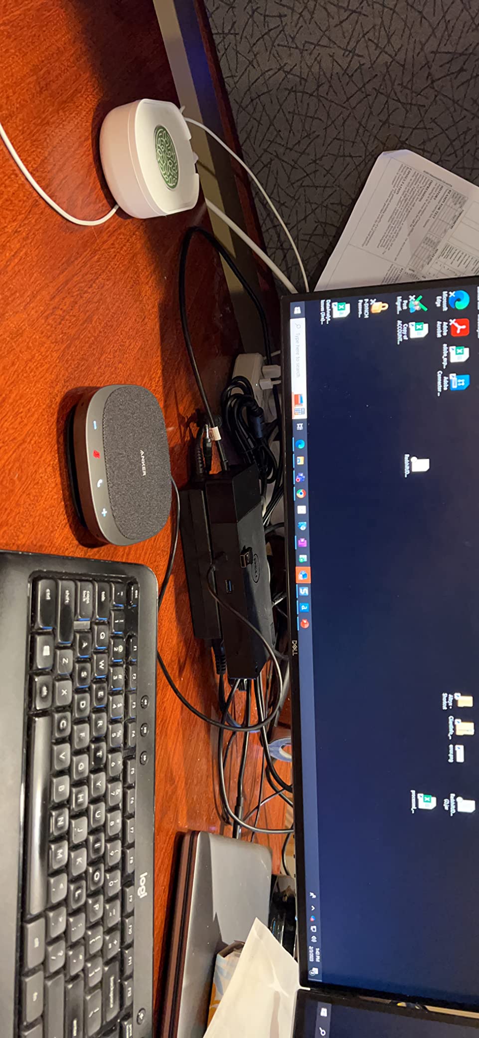 Anker PowerConf S330 USB Speakerphone for Home Office, Plug and Play customer photo 2