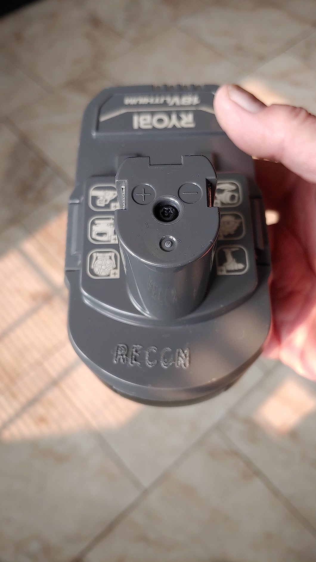 RYOBI ONE+ 18V Lithium-Ion 4.0 Ah Rechargeable Battery (PBP005) customer photo 1
