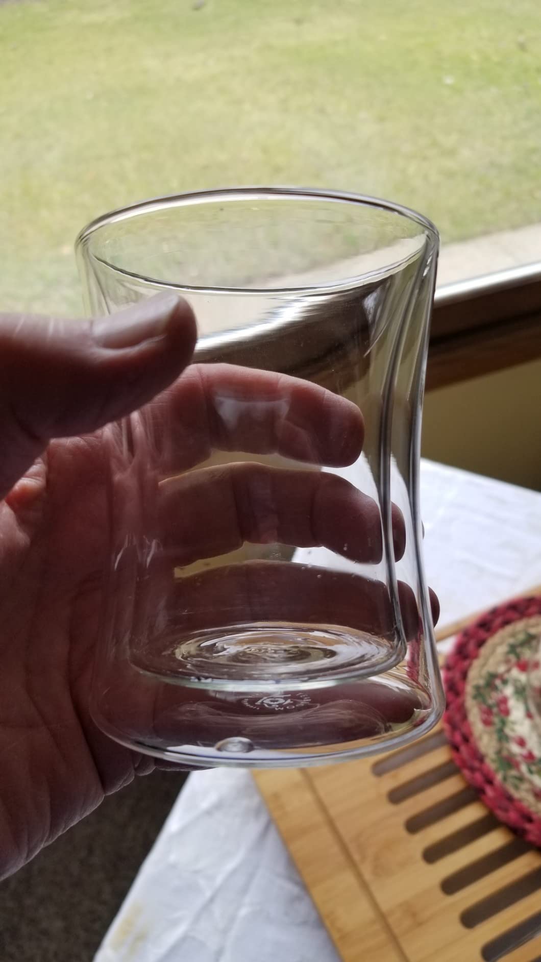 Teabloom Modern Insulated Turkish Tea Glasses - Set of 6 Double Walled Glass Teacups (6 oz / 177 ml) customer photo 1