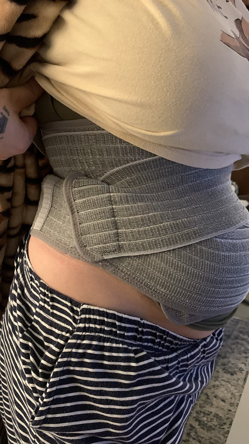 Mamaway SSnugFit Postpartum Belly Band, Breathable C-Section Support Girdle customer photo 2