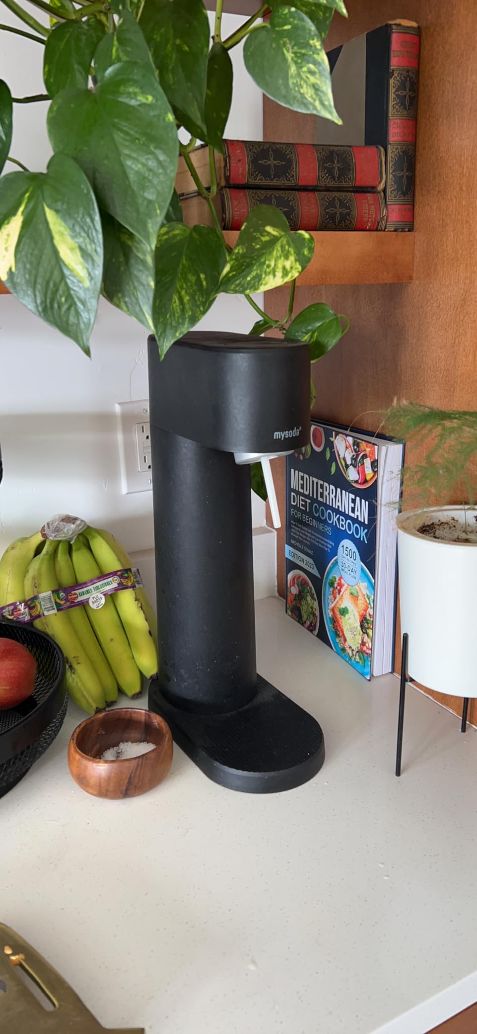 Mysoda Woody Carbonated Water Machine with 1L Bottle - Pigeon | Silent Carbonated Water Machine - Durable Soda Maker - For Easy Home Carbonation and Sparkling Drinks - No CO2 Cylinder customer photo 1