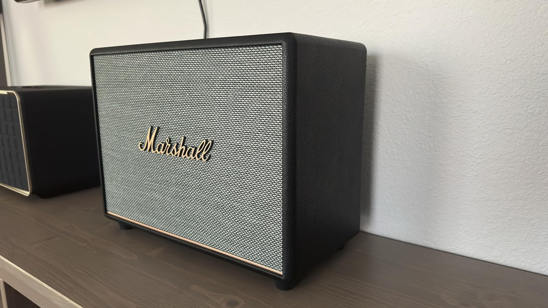 Marshall Woburn III Bluetooth Home Speaker - Black customer photo 1