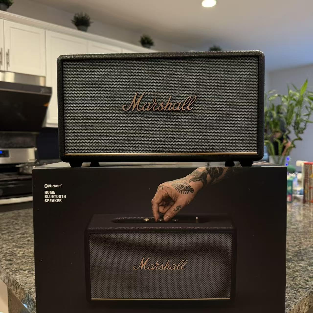 Marshall Stanmore III Bluetooth Home Speaker - Black customer photo 1