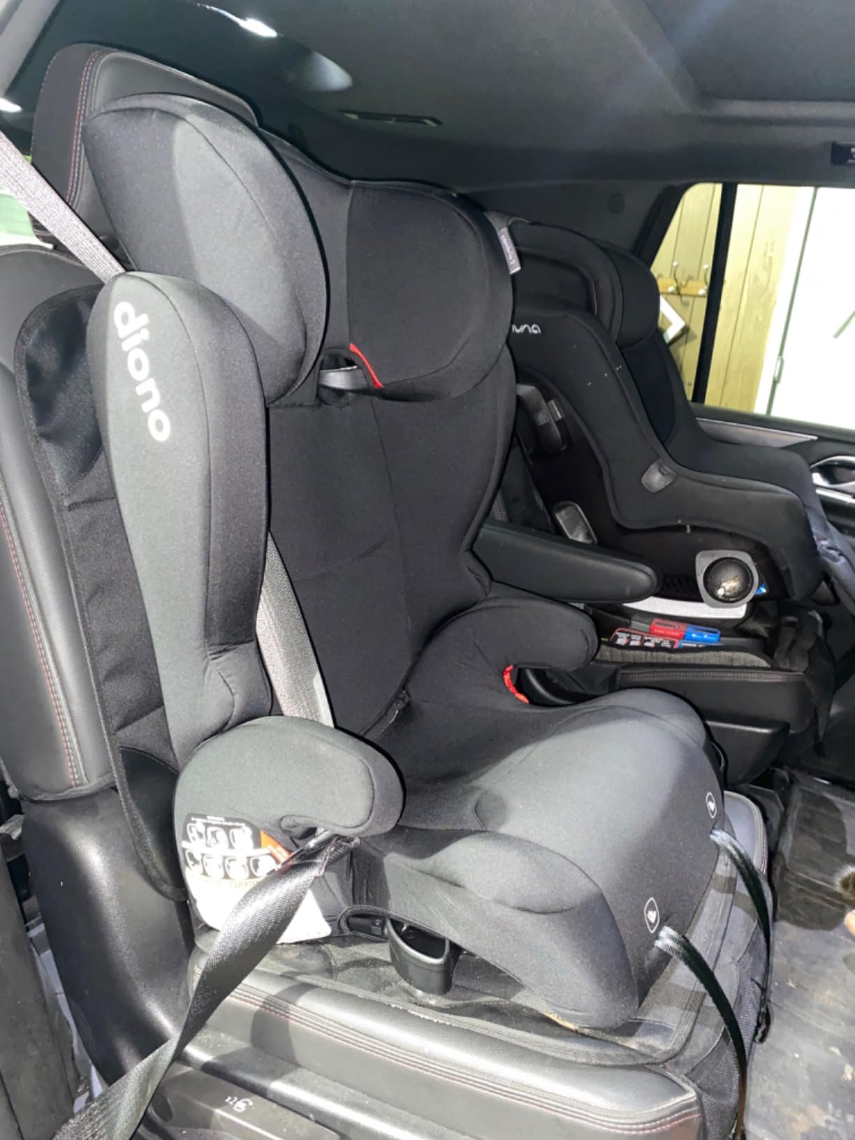 Diono Cambria 2 XL, Dual Latch Connectors, 2-in-1 Belt Positioning Booster Seat, High-Back to Backless Booster, Space and Room to Grow, 7 Headrest Positions, 8 Years 1 Booster Seat, Pink customer photo 1