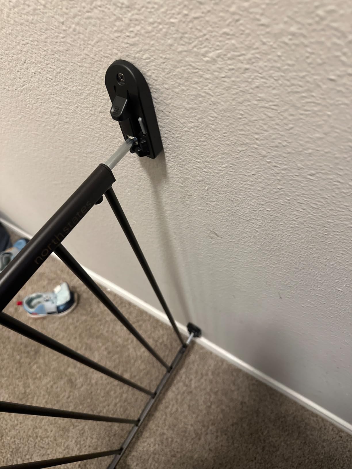 Toddleroo Easy Swing & Lock Baby Gate for Top of Stairs: 31
