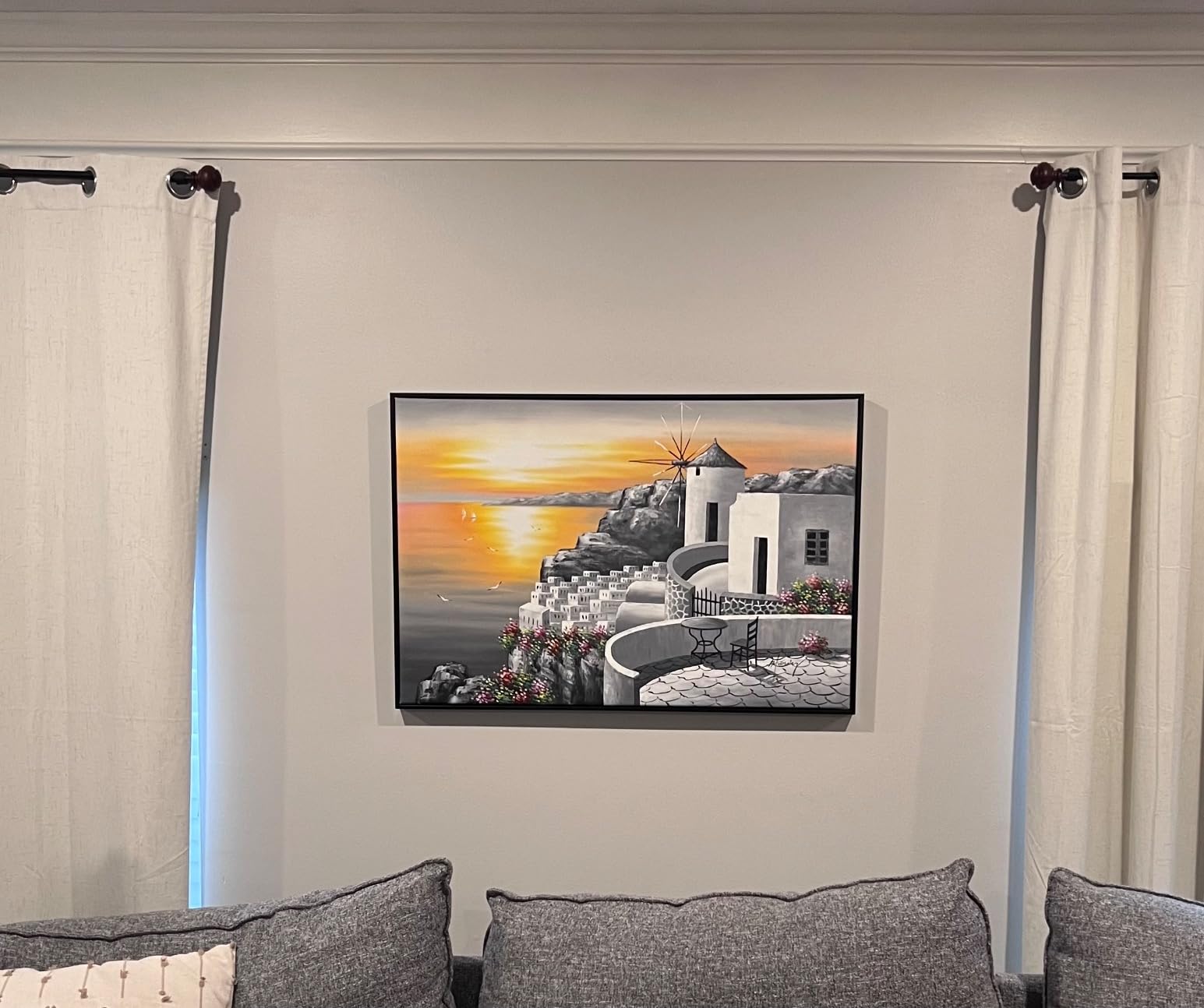 ECOIOU DIY Canvas Stretcher Bars 16x20 Inch Canvas Frame, Sturdy Stretcher Frames for Oil Paintings, Prints, Paint by Numbers & Posters(Need Extra Size to wrap Around The Frame) customer photo 1