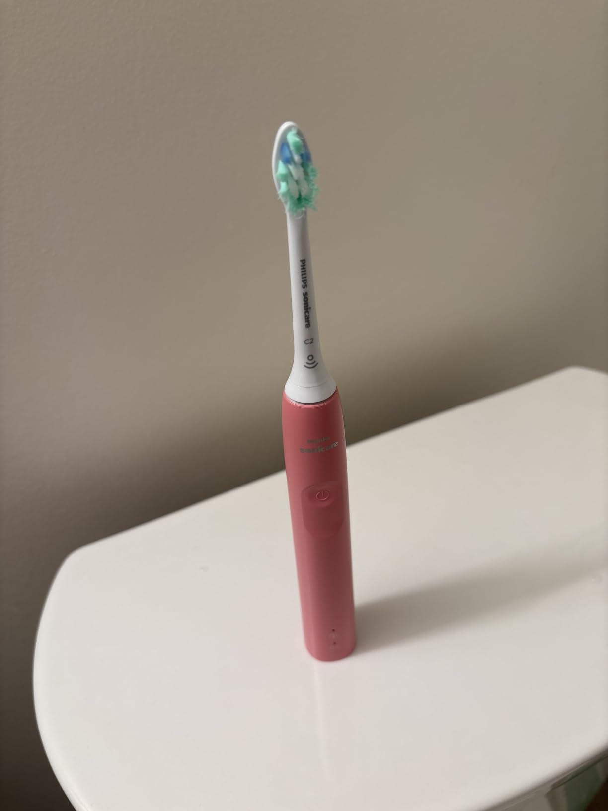 Philips Sonicare 4100 Rechargeable Electric Toothbrush, Deep Pink customer photo 2