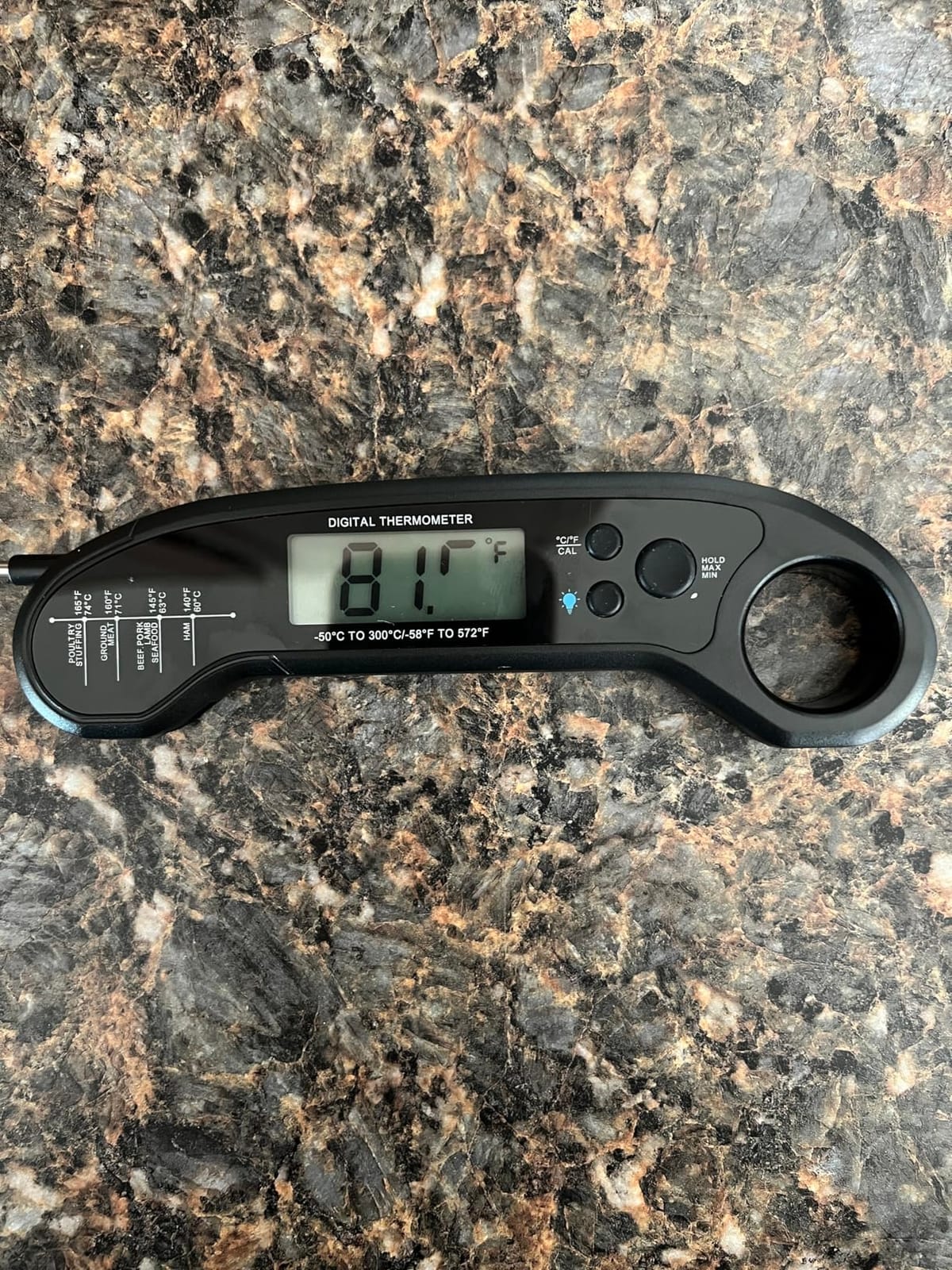 Meat Thermometer Digital, Instant Read Meat ThermometerI for Grill and Cooking, Waterproof Food Thermometer for Kitchen and Outside, BBQ, Turkey, Candy, Liquids, Beef customer photo 2