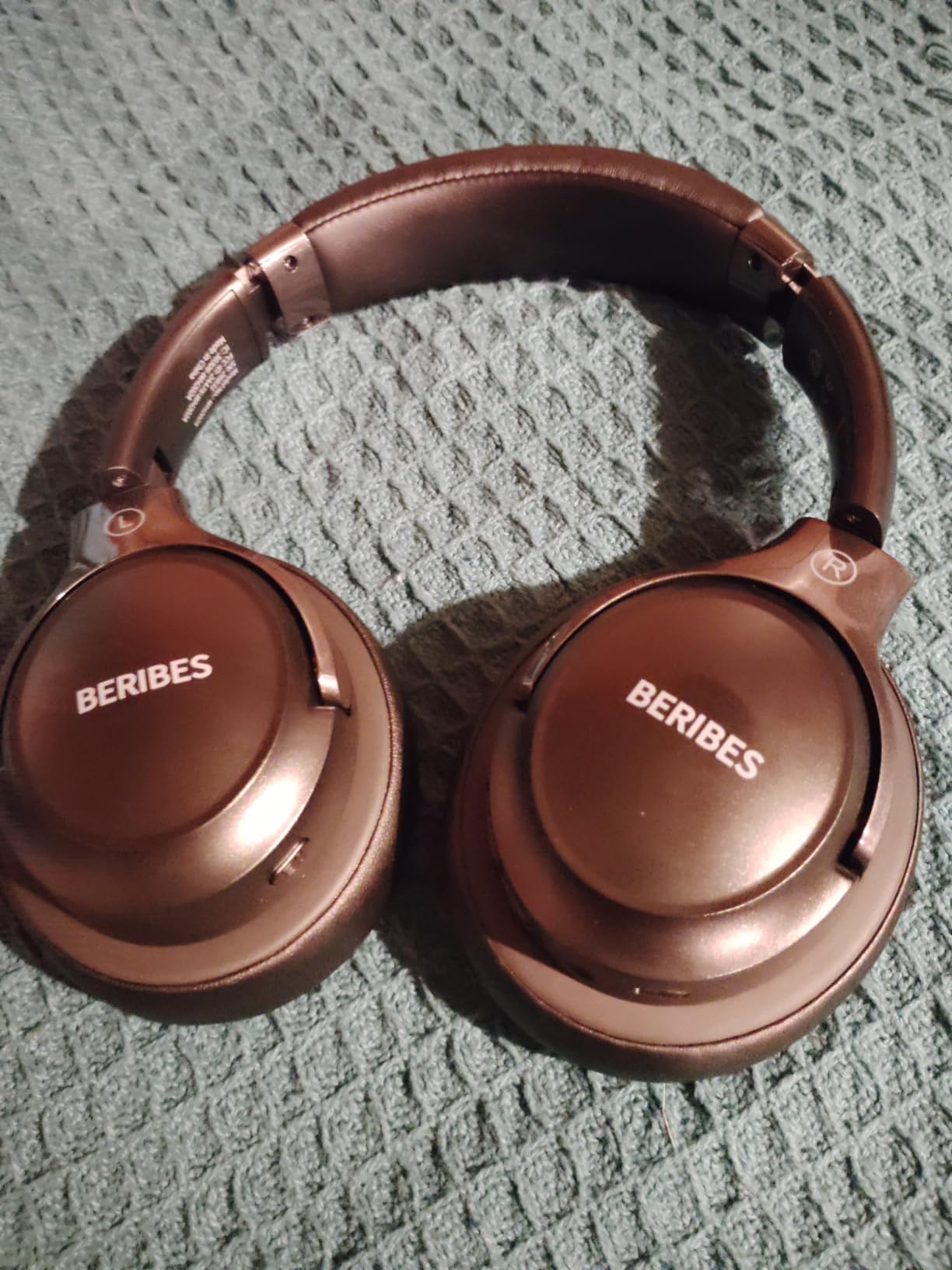 BERIBES Bluetooth Headphones Over Ear Wireless HiFi Stereo Headsets 65H 6EQ customer photo 1