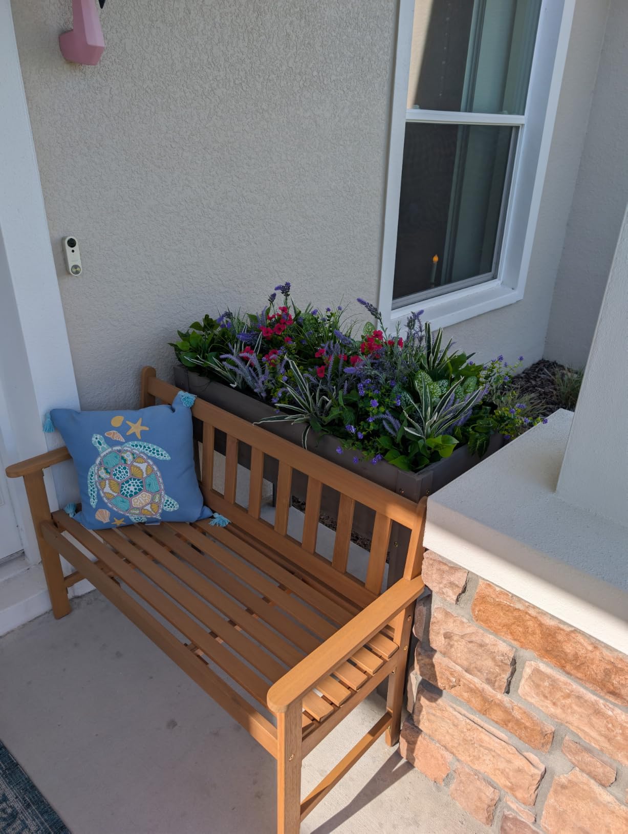 Raised Garden Bed with Legs, 48×24×30 Cedar Wood Elevated Planter Box customer photo 1