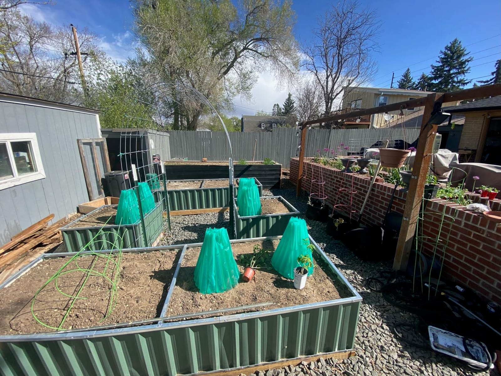 KING BIRD Raised Garden Bed Heightened for Deep-Rooted Plants 68x36x24 in customer photo 1