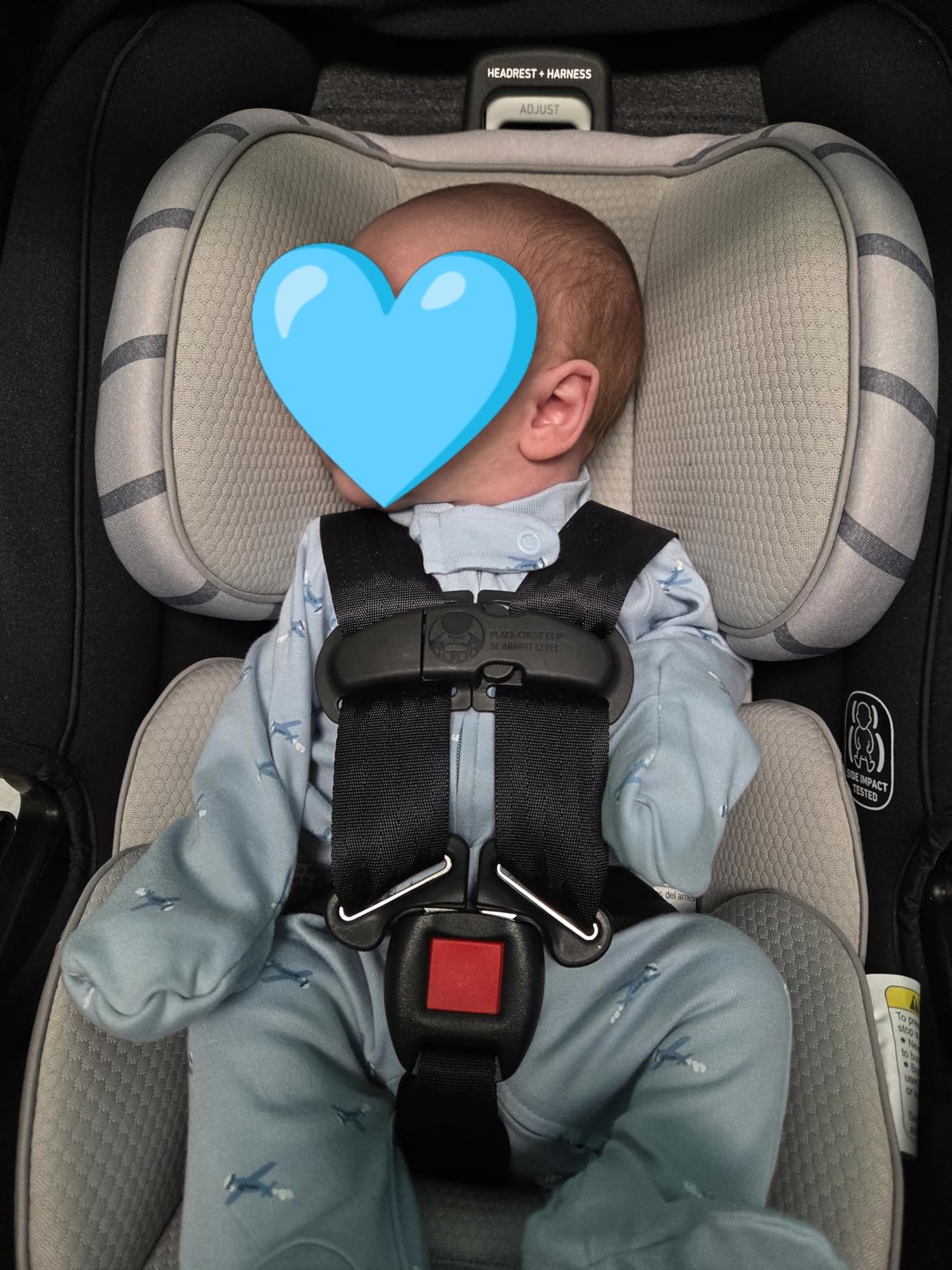 Graco SnugRide SnugFit DLX Infant Car Seat, Baby Car Seat with Anti Rebound Bar for Extra Safety, SnugLock Easy Install Carseat, Maison customer photo 2