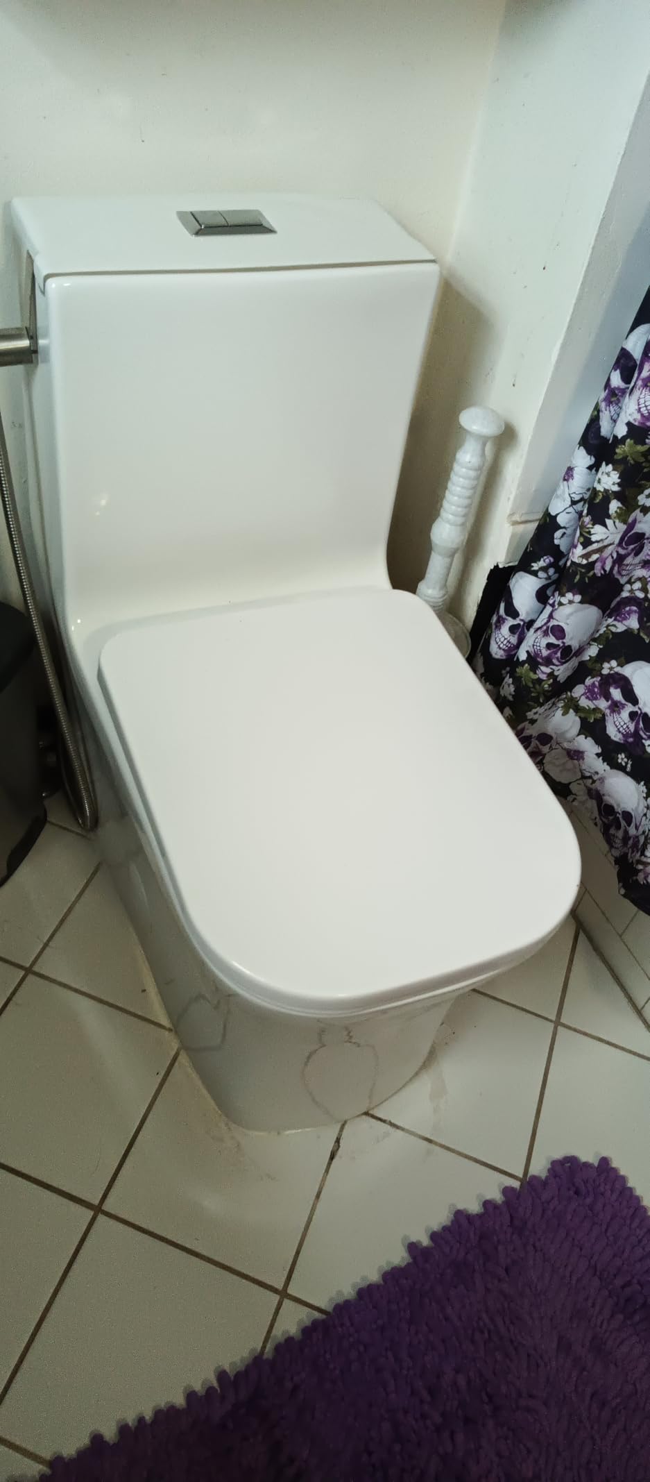 Swiss Madison SM-1T278, Concorde One Piece Square Toilet Dual Flush 1.1/1.6 gpf with 10