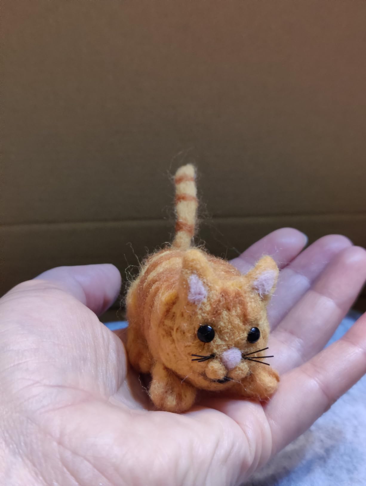 UOOU Felting Kit, Needle Felting Kits for Beginners Adult, Wool Felting Kit | Needle Felting Supplies with 24Pcs Felting Needles, Felting Pad, Wool Roving, DIY Needle Felting Cat customer photo 2
