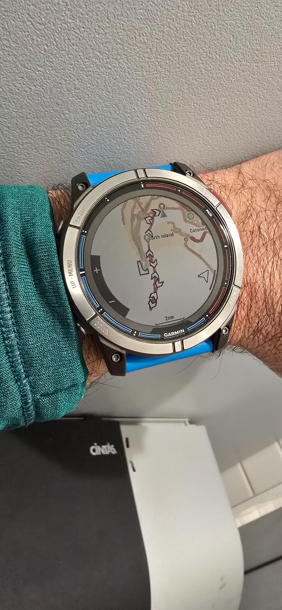 Garmin quatix® 7X Solar Edition, Marine GPS Smartwatch customer photo 1