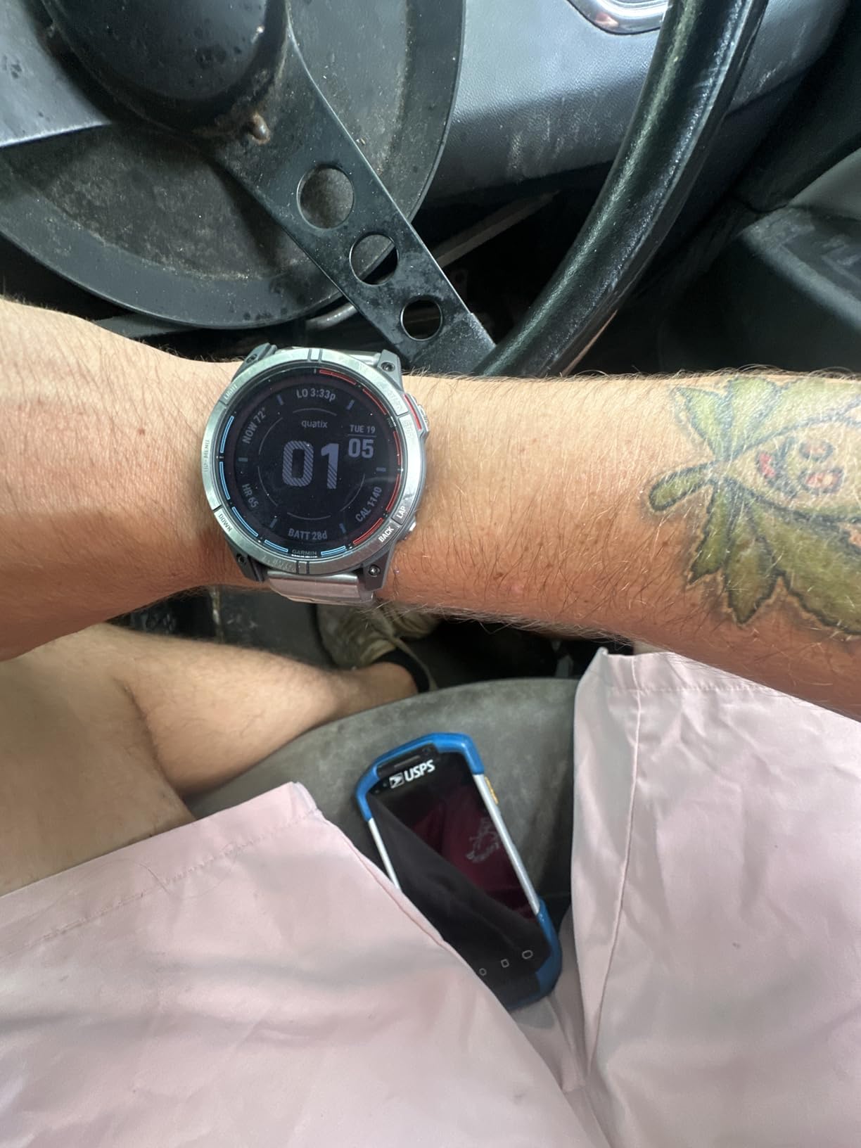 Garmin quatix® 7X Solar Edition, Marine GPS Smartwatch customer photo 2