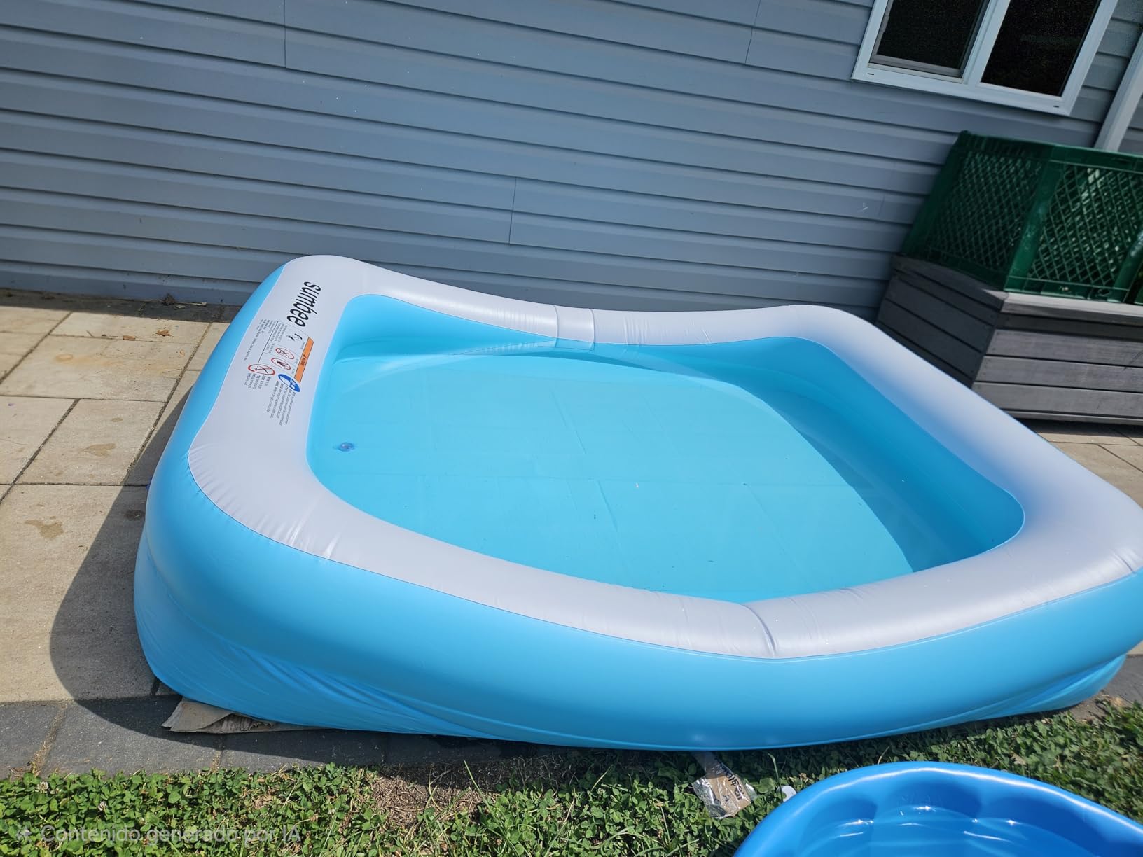 Sumbee Inflatable Pool for Kids and Adults, 79” x 59