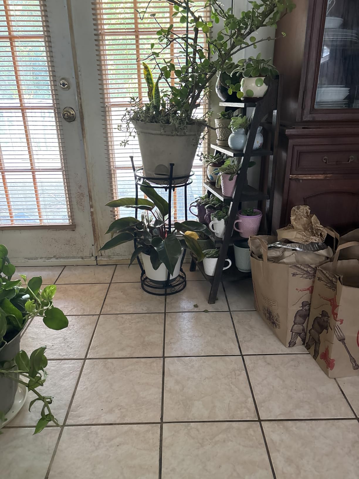 MOCORY Plant Stand Indoor Outdoor, 2 Tier 27.1