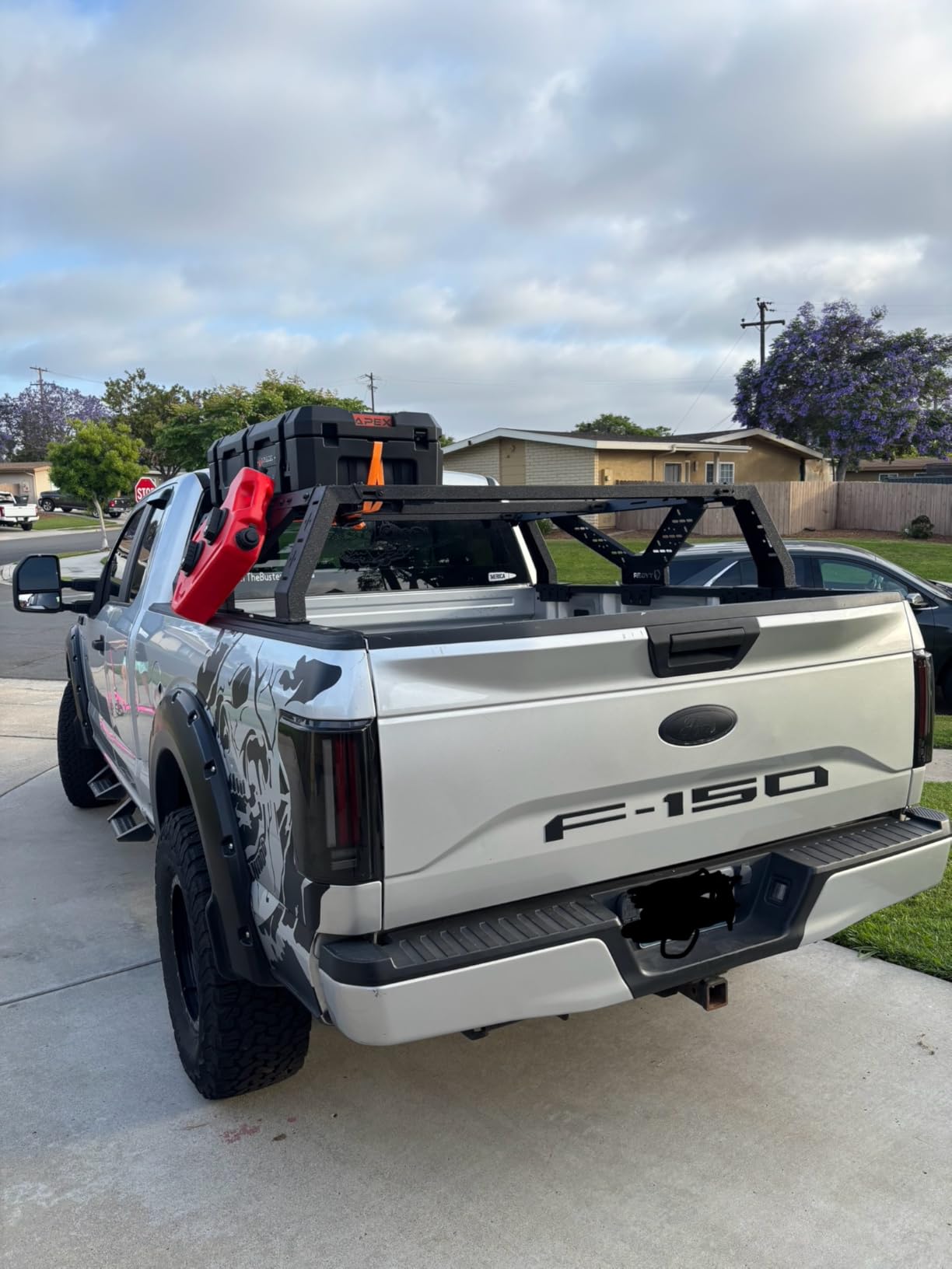 Tyger Auto Plate Style Overland Bed Rack for Full-Size Pickup Trucks - Compatible with Ram 1500 & HD, Ford F-Series, Silverado, Sierra, Titan & XD customer photo 2