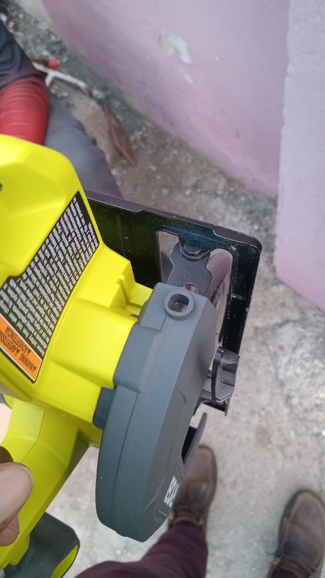 ONE+ 18V Cordless 5 1/2 in. Circular Saw (Tool Only) customer photo 1