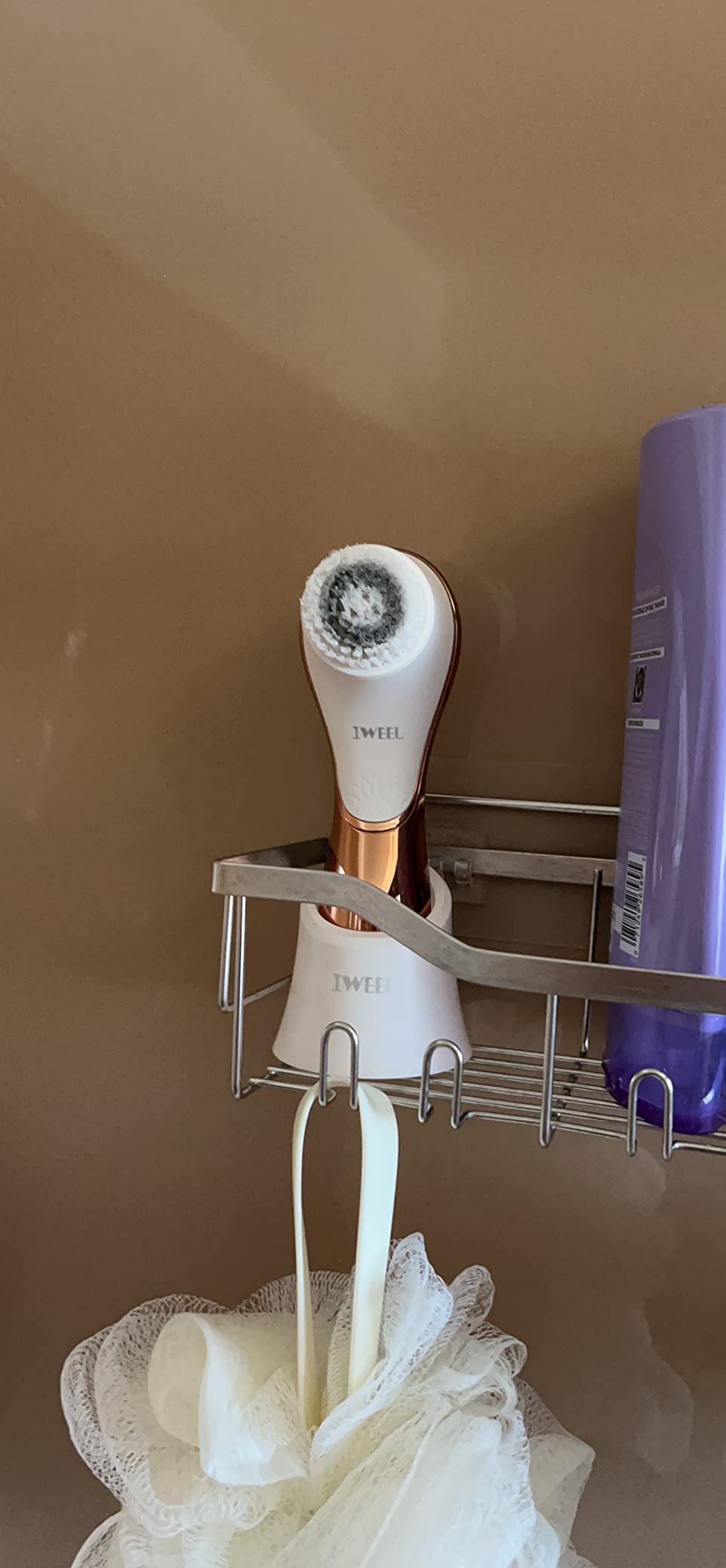Facial Cleansing Brush Electric Face Scrubber with 4 Brush Heads customer photo 1