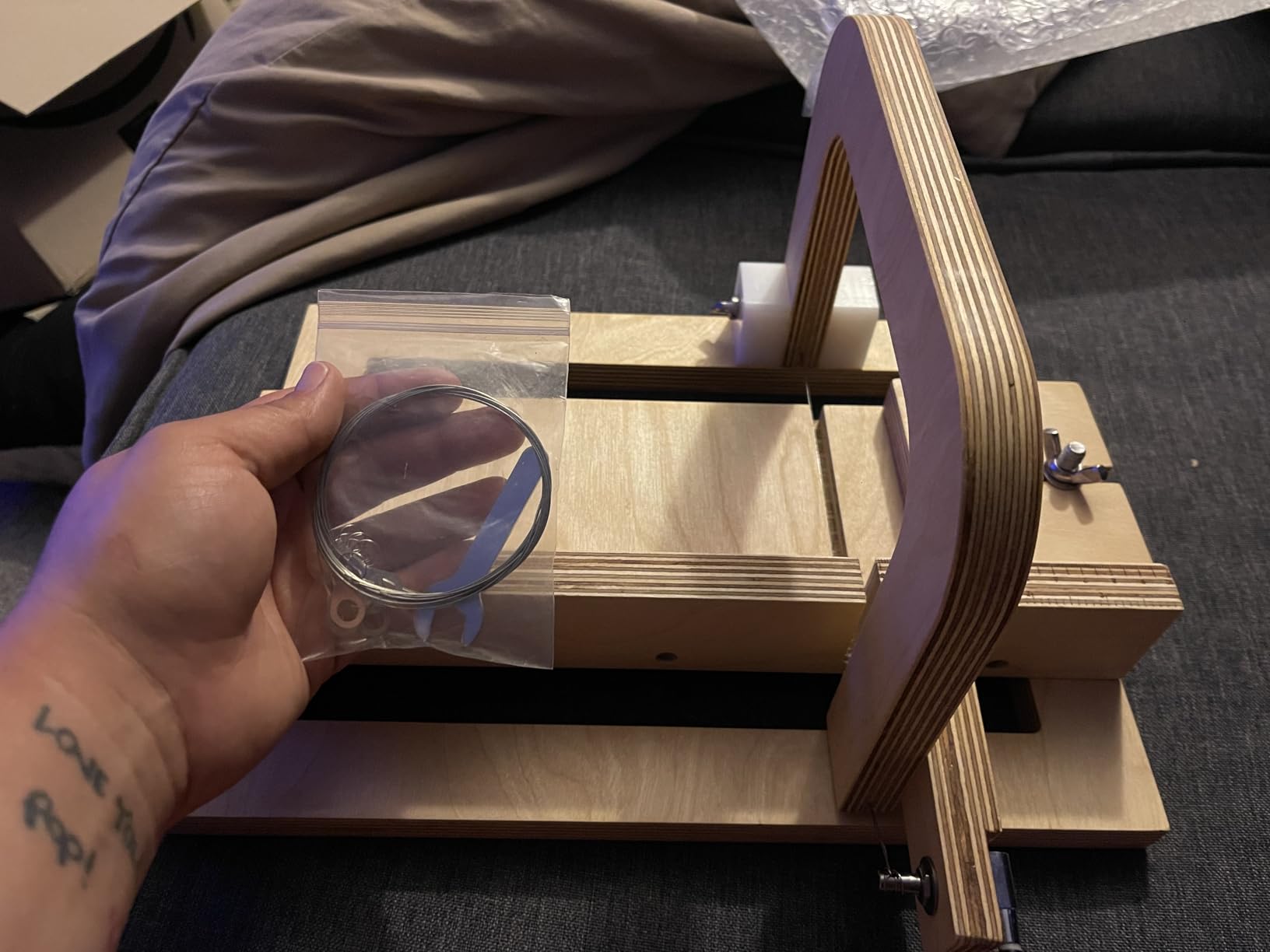 Wooden Soap Cutter for Handmade Soap Making Professional customer photo 1
