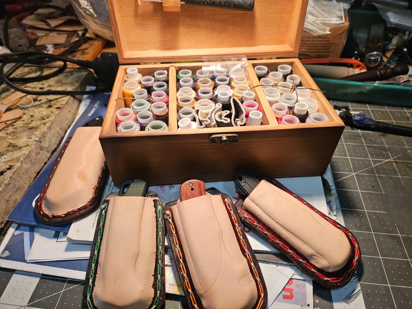 BUTUZE Leather Working Tools, Practical Leather Craft Kit customer photo 1