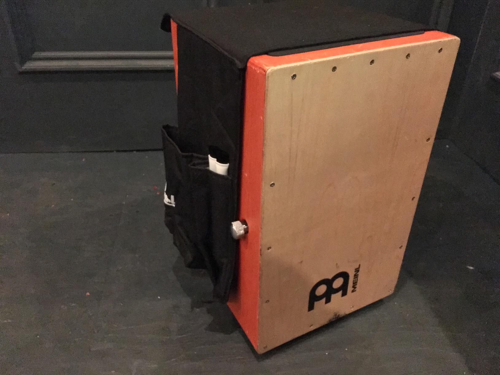 Pearl PBEC210 Electronic Crate-style Cajon - Willie Seymour Sparks Graphic Finish customer photo 2