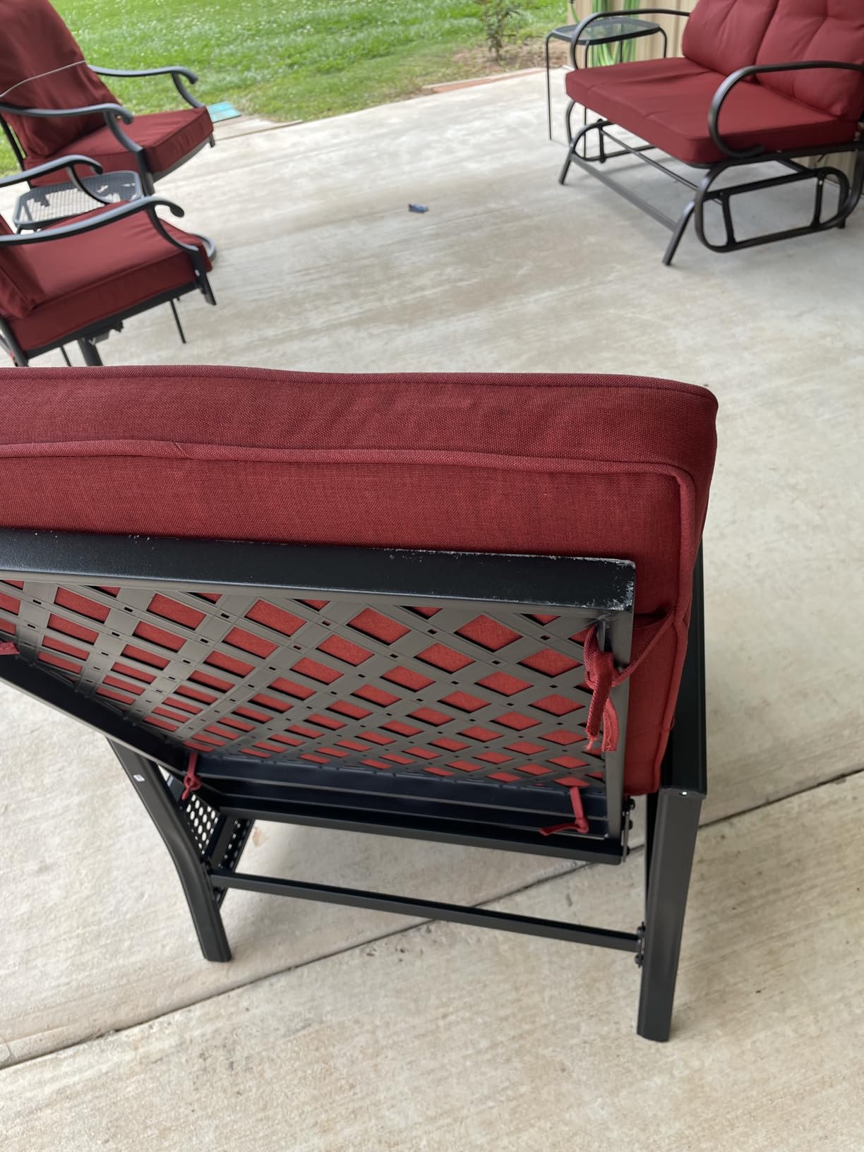Kozyard Adjustable Outdoor Reclining Lounge Chair customer photo 2