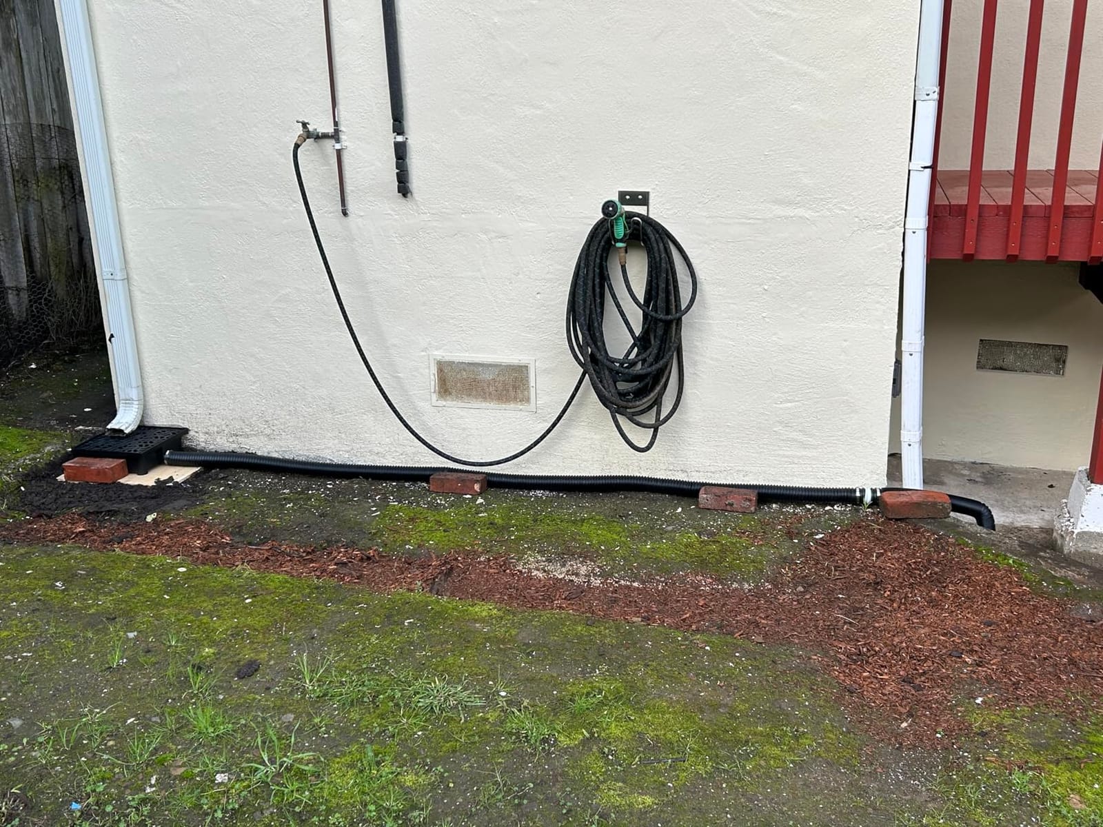 NAACOO Gutter Downspout Extensions, 12 x 12in Catch Basin customer photo 2