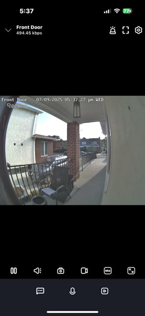 REOLINK Video Doorbell PoE 2K Wired Outdoor Security Camera with Chime V2 | No Subscription Local Storage, 4:3 Aspect Ratio, 180 Degree Diagonal, 2-Way Talk, Plug and Play, Smart Detection customer photo 2