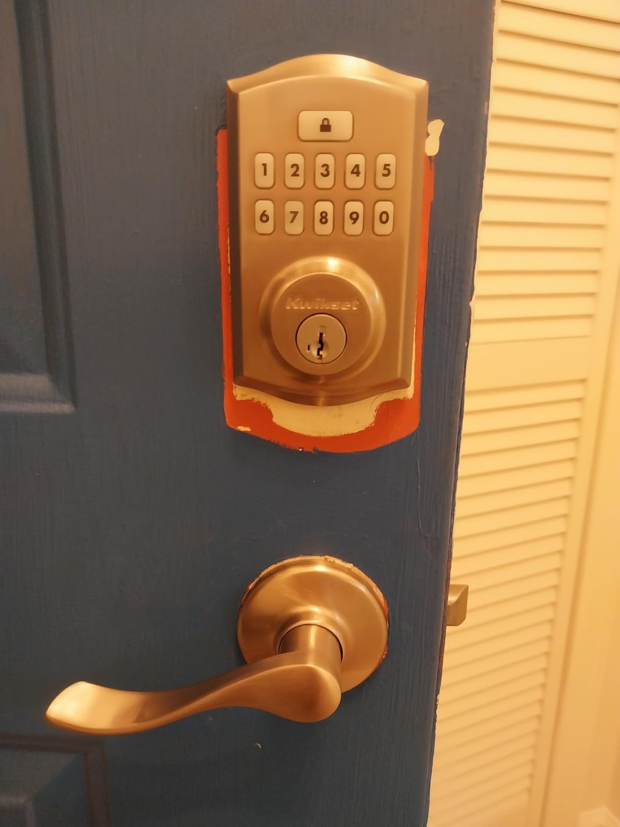 Kwikset SmartCode 260 Keyless Entry Electronic Keypad Deadbolt Door Lock customer photo 1