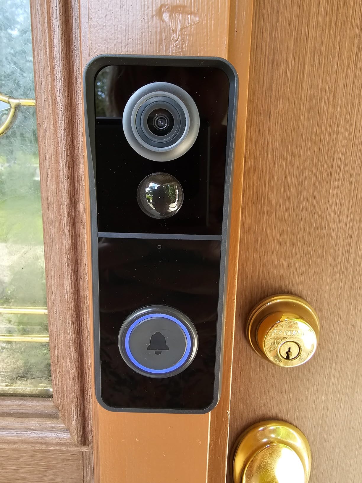 MUBVIEW Doorbell Camera Wireless with Chime, Video Doorbell - No Subscription, Voice Changer, Motion Zones Customization, 1080HD, PIR Human Detection, 2.4Ghz WiFi, Battery-Powered Smart Doorbell customer photo 2
