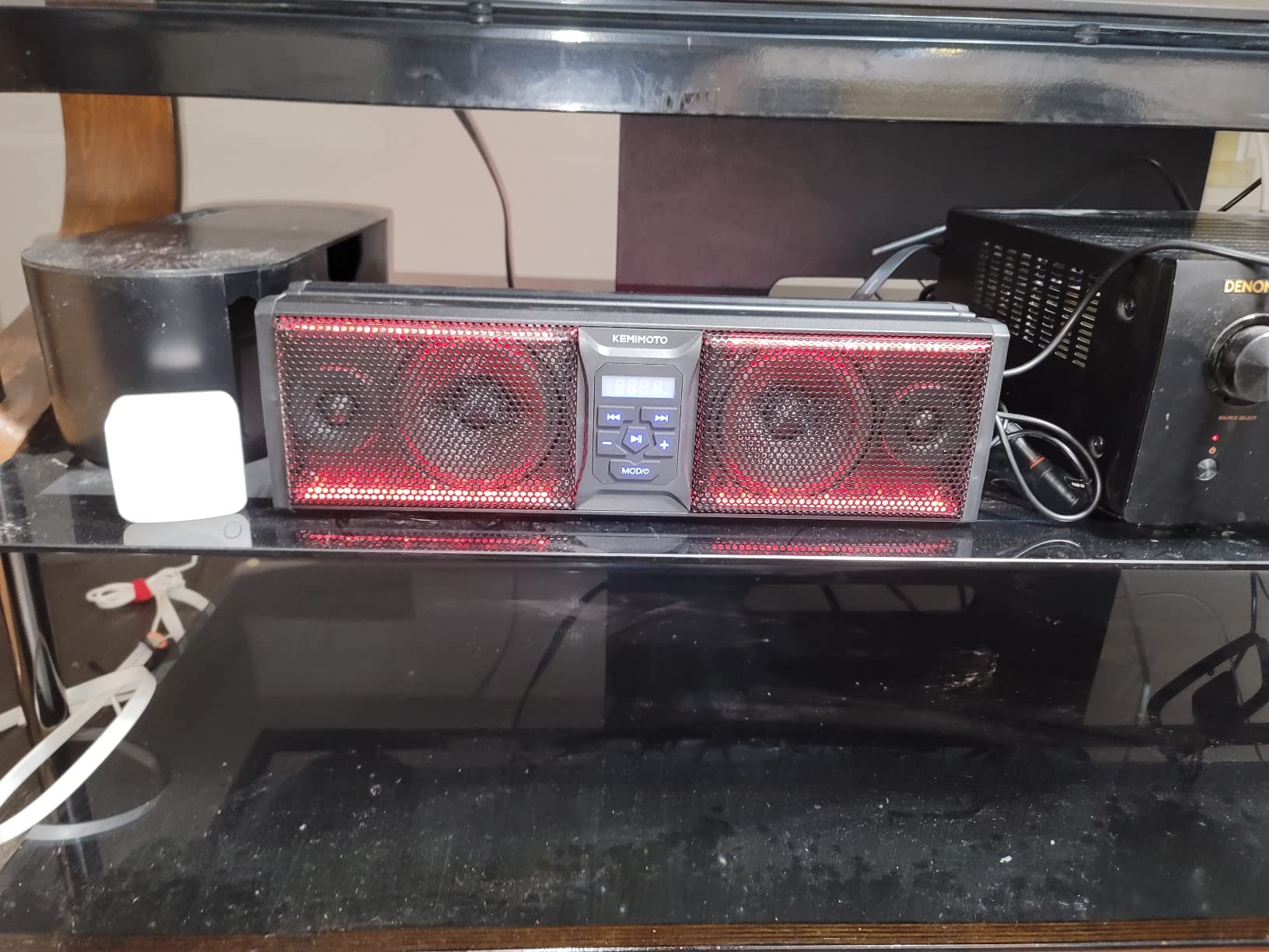 KEMIMOTO UTV Sound Bar 16 Inch with Multicolor RGB Lights customer photo 2