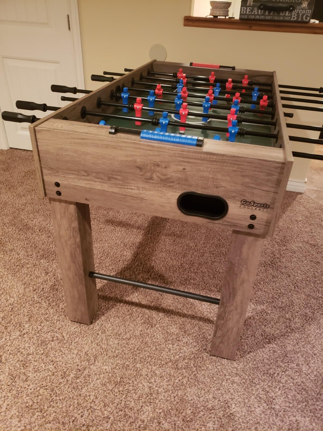 GoSports 54 Inch Full Size Foosball Table for Adults – Perfect for Home, Office or Game Room – Choose Color customer photo 1