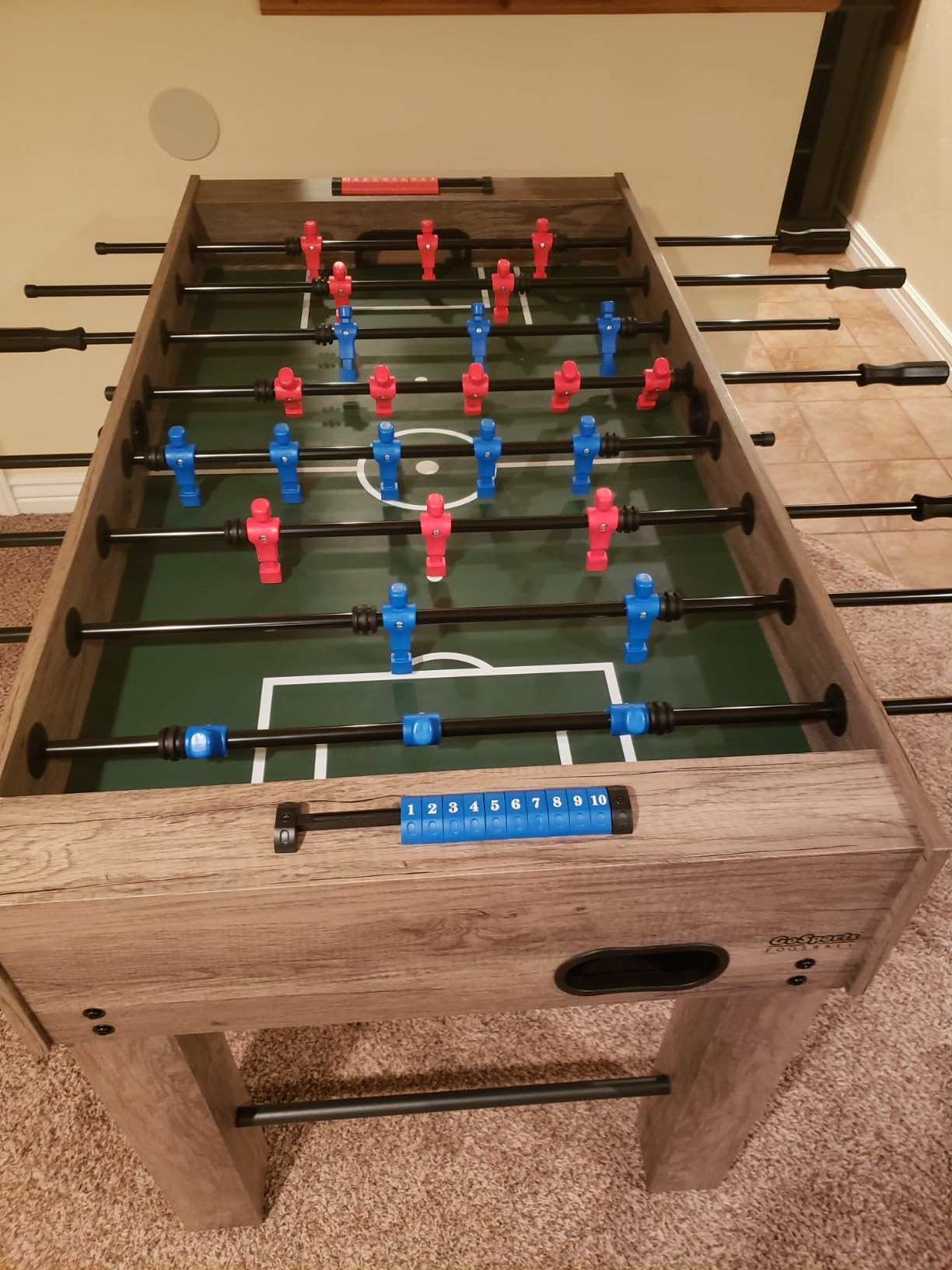 GoSports 54 Inch Full Size Foosball Table for Adults – Perfect for Home, Office or Game Room – Choose Color customer photo 2