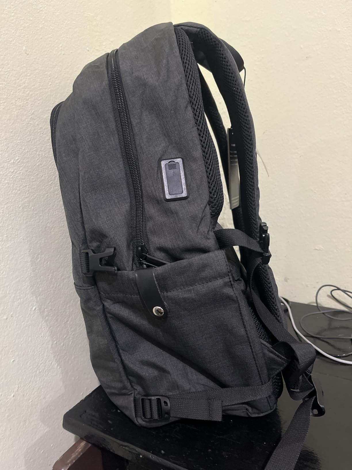 Tzowla 35 Liter Anti Theft Backpack with Giant Tumbler Holder Pocket and Lock, 15.6 Inch Laptop Backpack customer photo 2