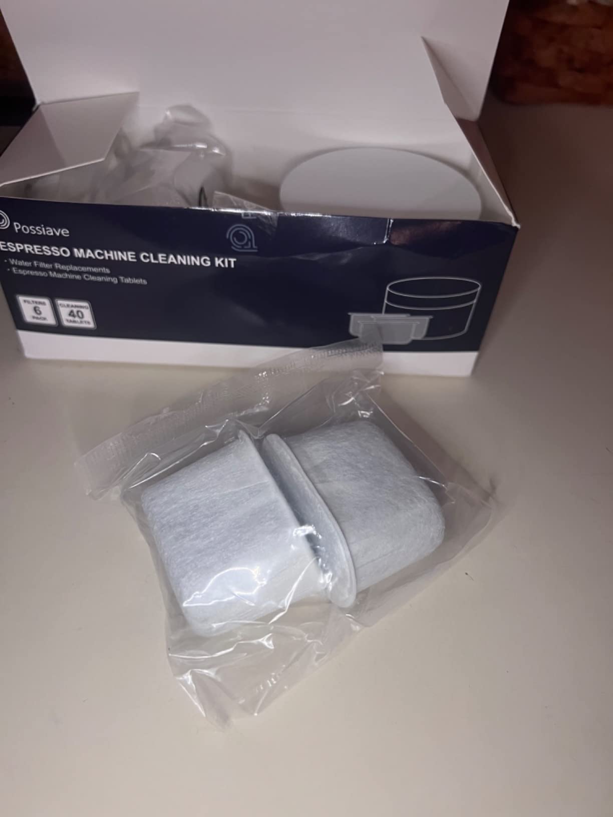 possiave 40 Espresso Cleaning Tablets and 6 Water Filters for Breville customer photo 2