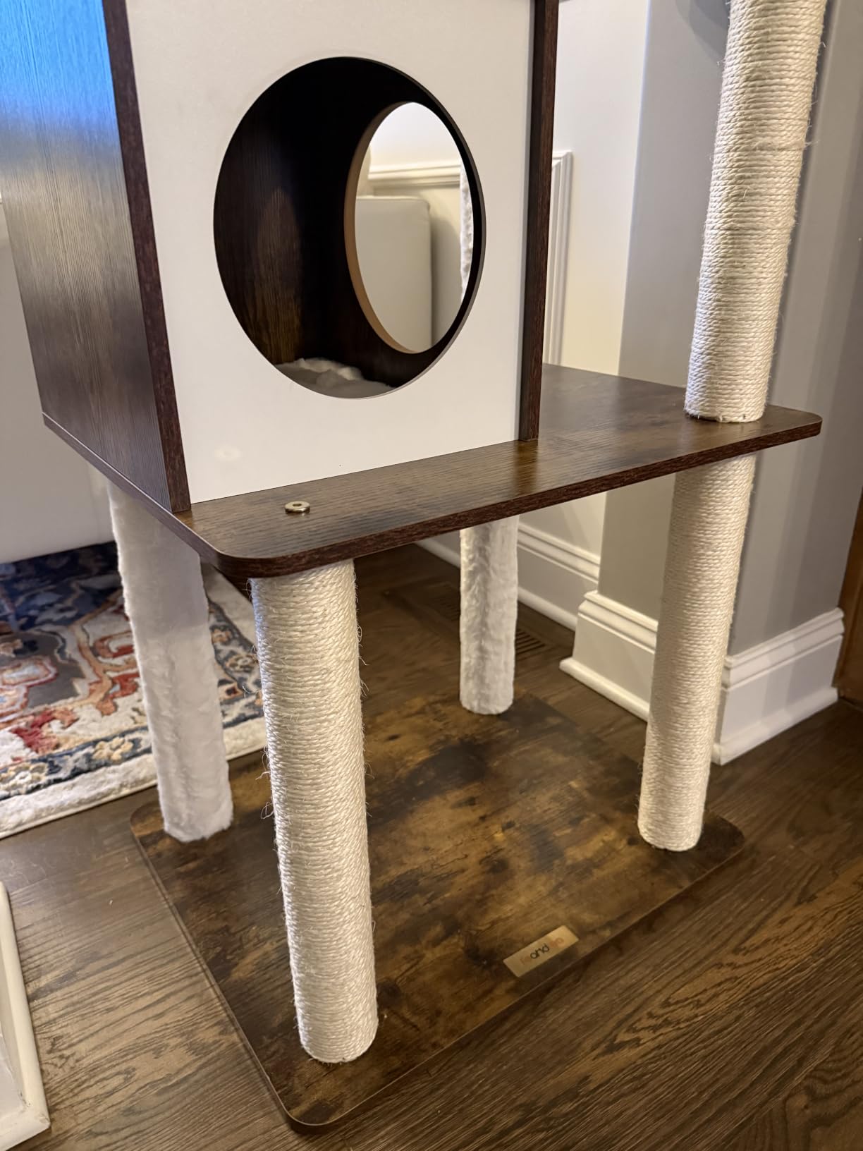 Feandrea Cat Tree, 64.6-Inch Multi-Level Tower with 5 Scratching Posts customer photo 1