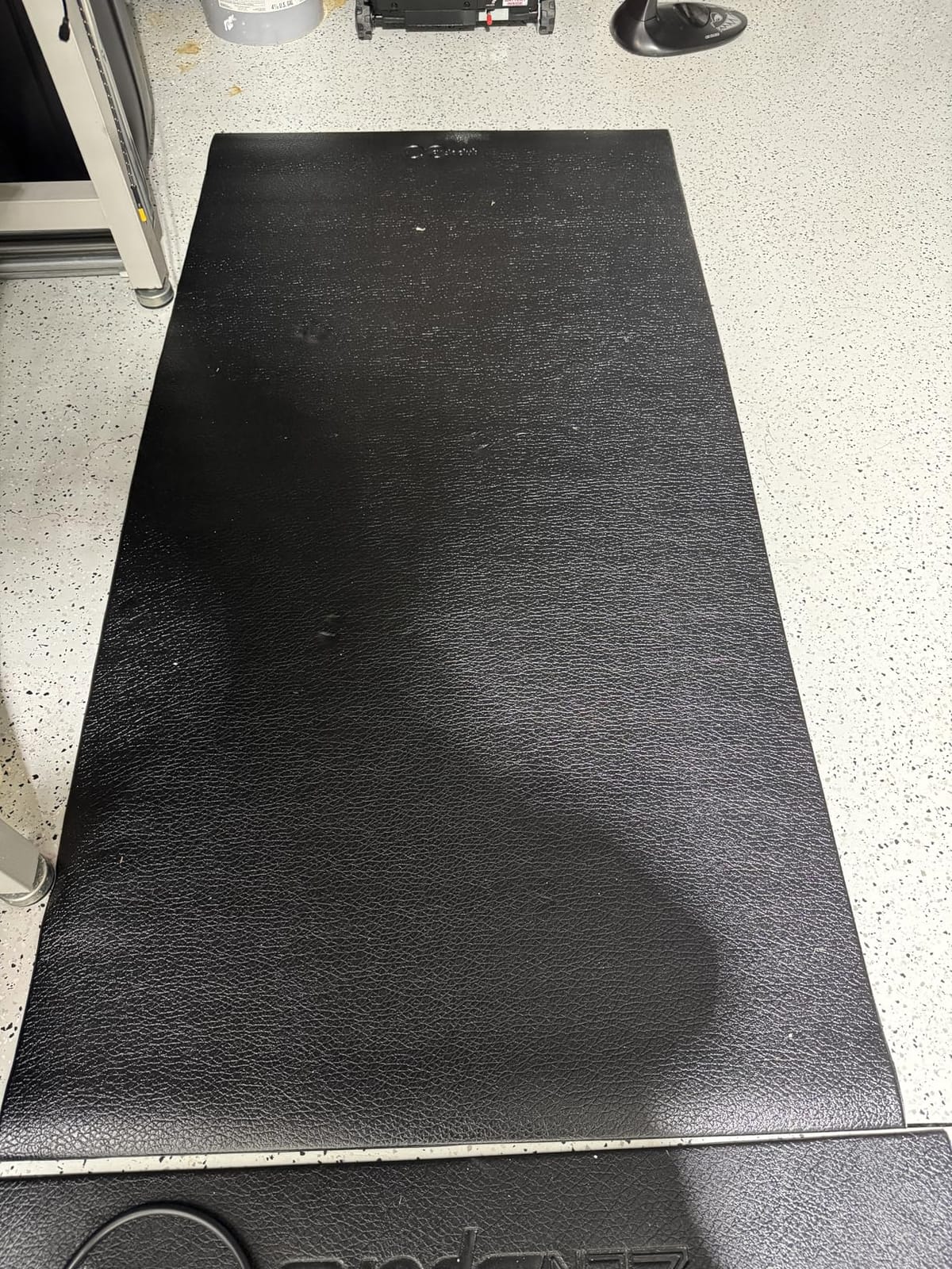 Cycleclub Bike Mat Compatible with Peloton Bike,Elliptical,Treadmill Mat, 6mm Thick, Under Exercise Bike Trainer Pad for Indoor Stationary Spin Bike Gym Equipment Hardwood Floor Carpet Protector customer photo 2