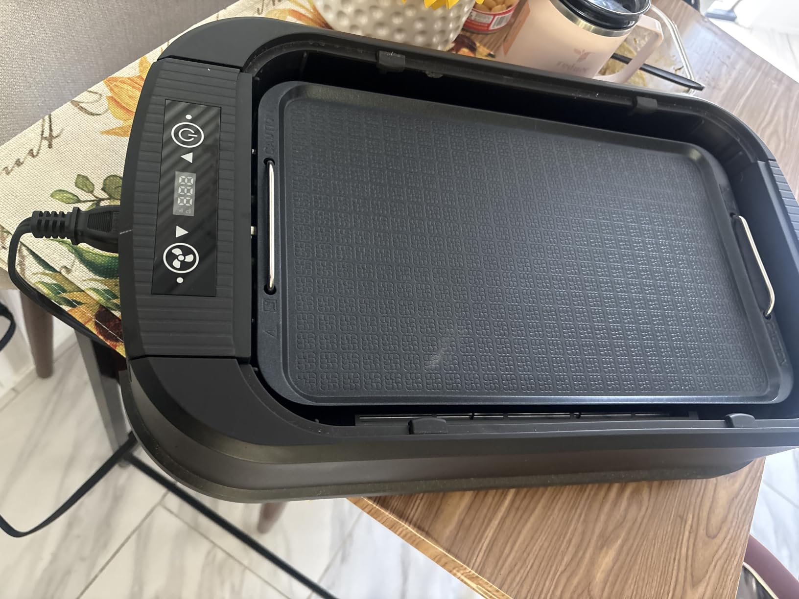 Indoor Grill, CUSIMAX Smokeless Grill Indoor, 1500W Electric Grill Griddle customer photo 1