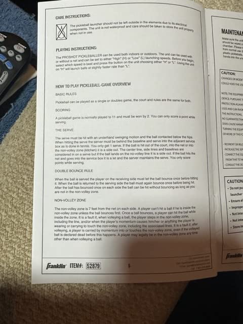 Franklin Sports ProShot Automatic Pickleball Launcher Machine customer photo 2