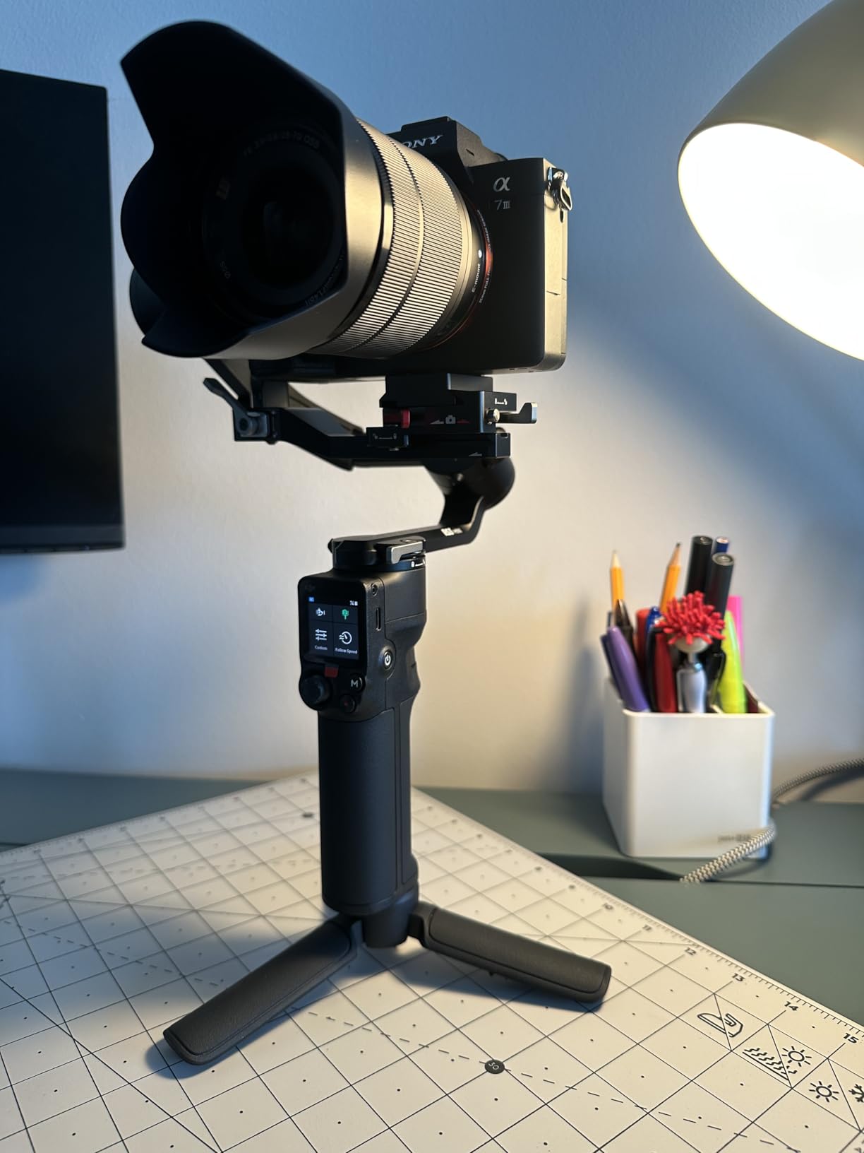 DJI RS 3 Mini, Camera Gimbal Stabilizer, Canon/Sony/Nikon/Fujifilm customer photo 1