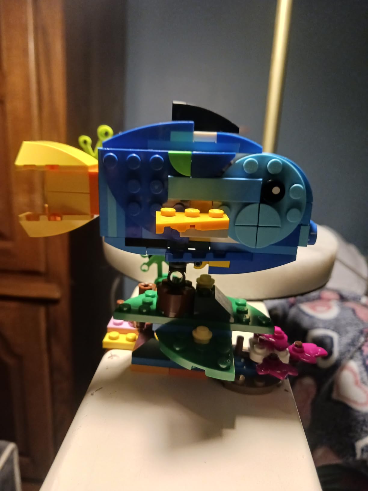 LEGO Creator 3 in 1 Exotic Parrot Building Toy Set, Transforms to 3 Different Animal Figures - from Colorful Parrot, to Swimming Fish, to Cute Frog, Creative Toys for Kids Ages 7 and Up, 31136 customer photo 1