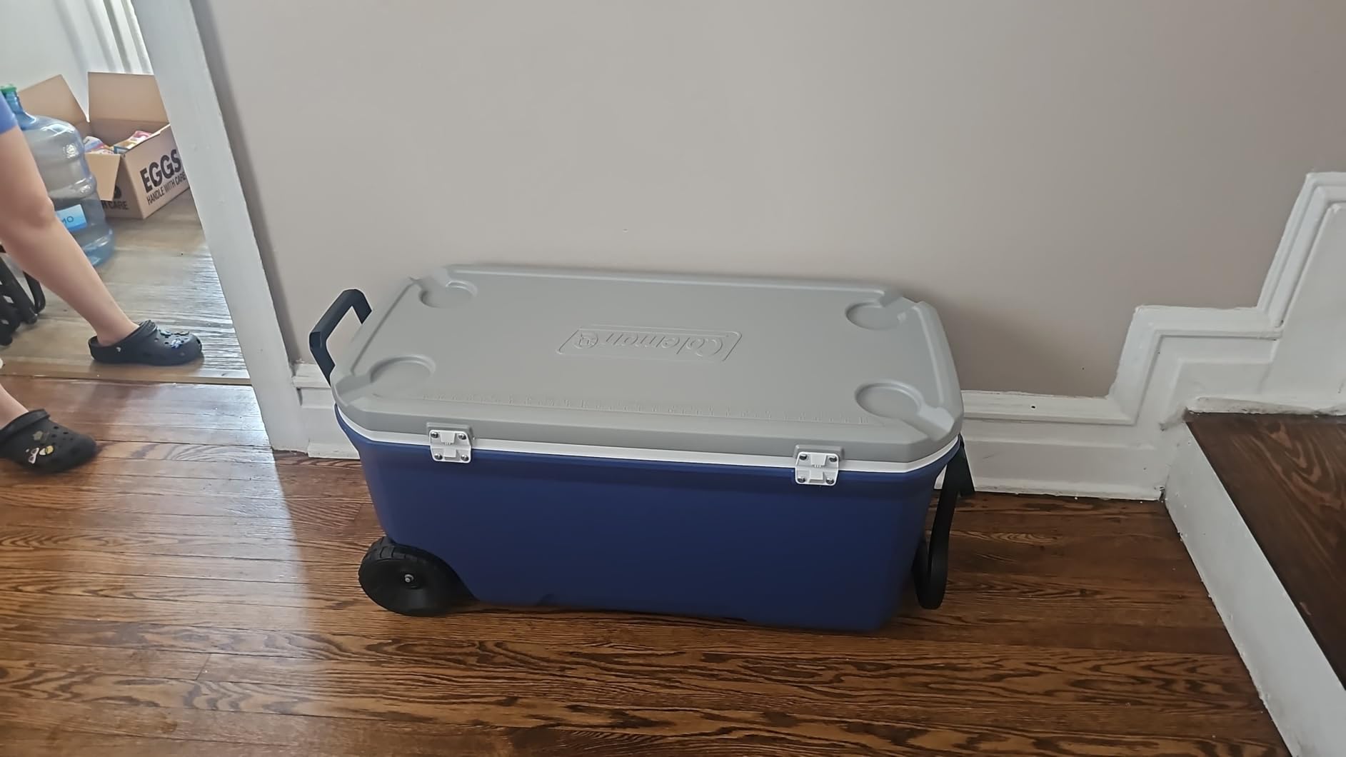 Coleman Classic Series Insulated Portable Rolling Cooler with Wheels, Leak-Resistant Outdoor Hard Cooler Keeps Ice up to 5 Days customer photo 2