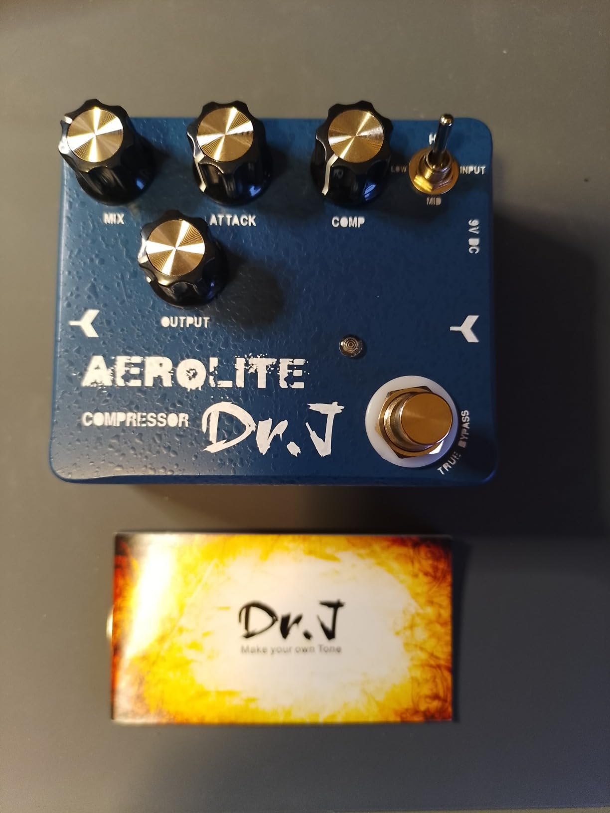 JOYO Compressor Pedal & Clean Boost with 3 Band EQ Sustain Effects for Electric Guitar High-end Edition Dr.J Series (D55) customer photo 1